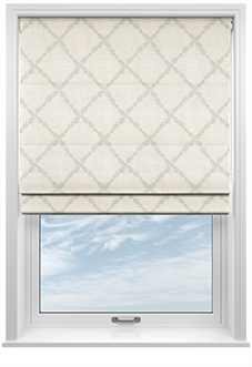 Laura Ashley Pennorth, Sage - Twist&Fit Roman Blind